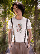 Ua Ch Pastel Parrots I T-shirt -John Gould Designs