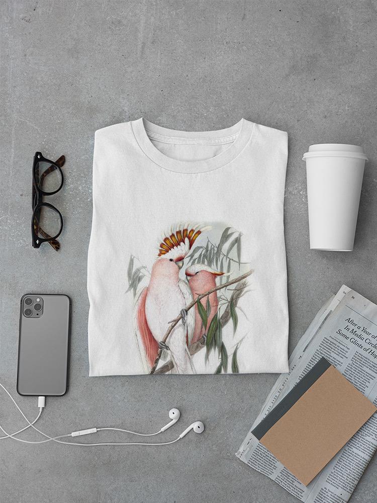 Ua Ch Pastel Parrots I T-shirt -John Gould Designs