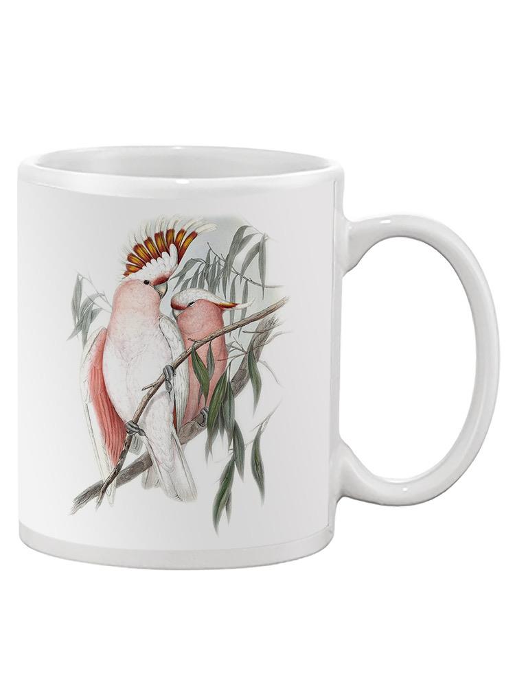 Ua Ch Pastel Parrots I Mug -John Gould Designs