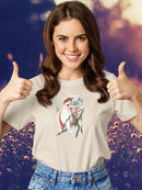 Ua Ch Pastel Parrots I T-shirt -John Gould Designs