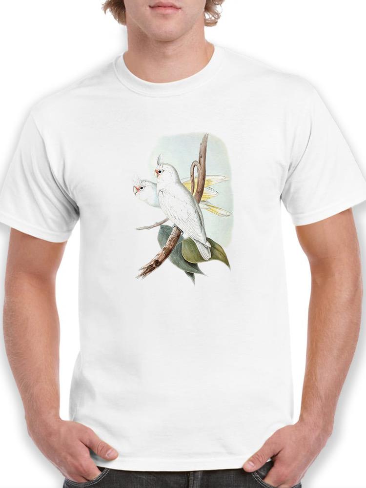 Ua Ch Pastel Parrots Ii T-shirt -John Gould Designs