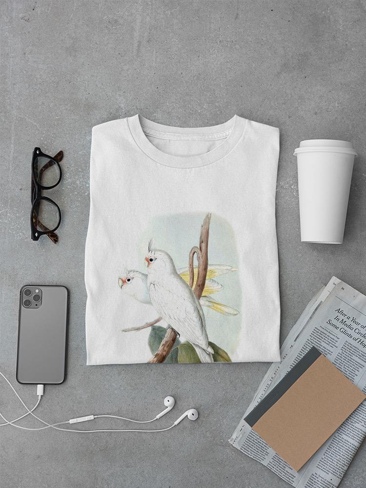 Ua Ch Pastel Parrots Ii T-shirt -John Gould Designs
