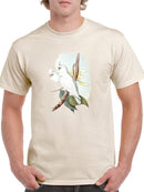 Ua Ch Pastel Parrots Ii T-shirt -John Gould Designs