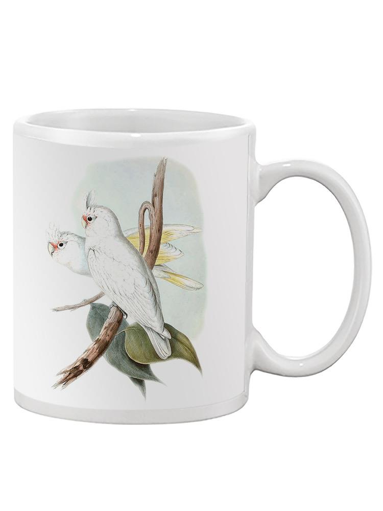Ua Ch Pastel Parrots Ii Mug -John Gould Designs