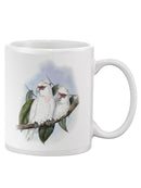 Pastel Parrots Iv Mug -John Gould Designs