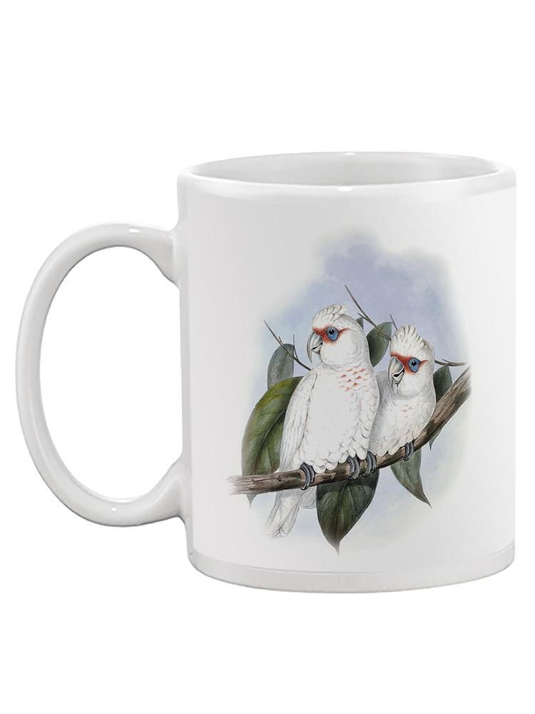 Pastel Parrots Iv Mug -John Gould Designs