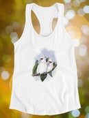 Pastel Parrots Iv T-shirt -John Gould Designs