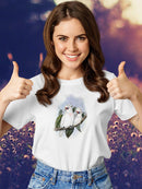 Pastel Parrots Iv T-shirt -John Gould Designs
