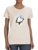 Pastel Parrots Iv T-shirt -John Gould Designs