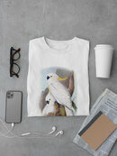 Pastel Parrots V T-shirt -John Gould Designs
