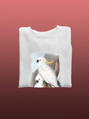 Pastel Parrots V Sweatshirt -John Gould Designs