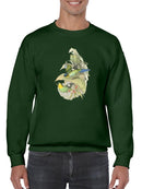 Gould Birds Of The Tropics Sweatshirt -John Gould Designs