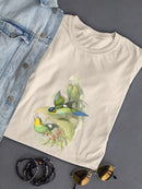 Gould Birds Of The Tropics T-shirt -John Gould Designs