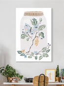 Nature In Jar B Wall Art -June Erica Vess Designs