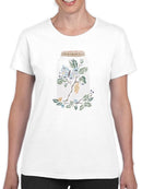 Nature In Jar B T-shirt -June Erica Vess Designs
