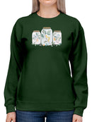Nature Jar A Sweatshirt -June Erica Vess Designs