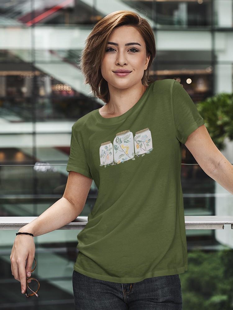 Nature Jar A T-shirt -June Erica Vess Designs