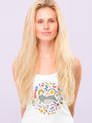 Cool Cats Collection C T-shirt -June Erica Vess Designs