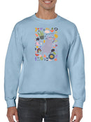 Cool Cats Collection Sweatshirt -June Erica Vess Designs