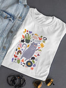 Cool Cats Collection T-shirt -June Erica Vess Designs
