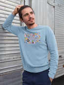 Collection Of Cool Cats Sweatshirt -June Erica Vess Designs