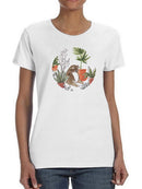 Purrfect Plants Collection C T-shirt -June Erica Vess Designs