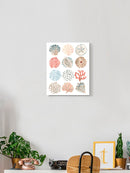 Ocean Patterns I Wall Art -June Erica Vess Designs