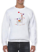 Party Animals Collection B. Sweatshirt -June Erica Vess Designs