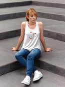 Party Animals Collection B. Racerback Tank -June Erica Vess Designs