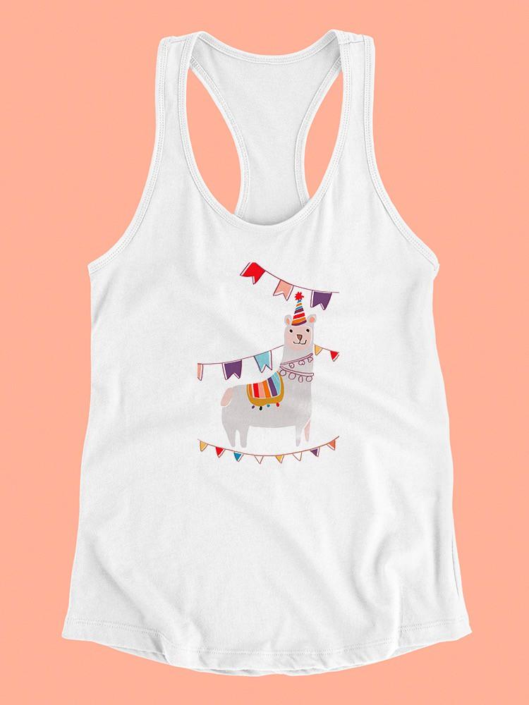 Party Animals Collection B. Racerback Tank -June Erica Vess Designs