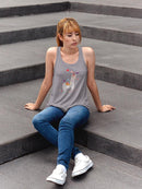 Party Animals Collection B. Racerback Tank -June Erica Vess Designs