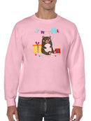 Party Animals Collection C. Sweatshirt -June Erica Vess Designs