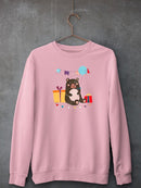 Party Animals Collection C. Sweatshirt -June Erica Vess Designs