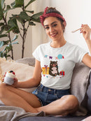 Party Animals Collection C T-shirt -June Erica Vess Designs