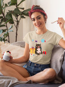 Party Animals Collection C T-shirt -June Erica Vess Designs