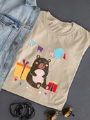 Party Animals Collection C T-shirt -June Erica Vess Designs