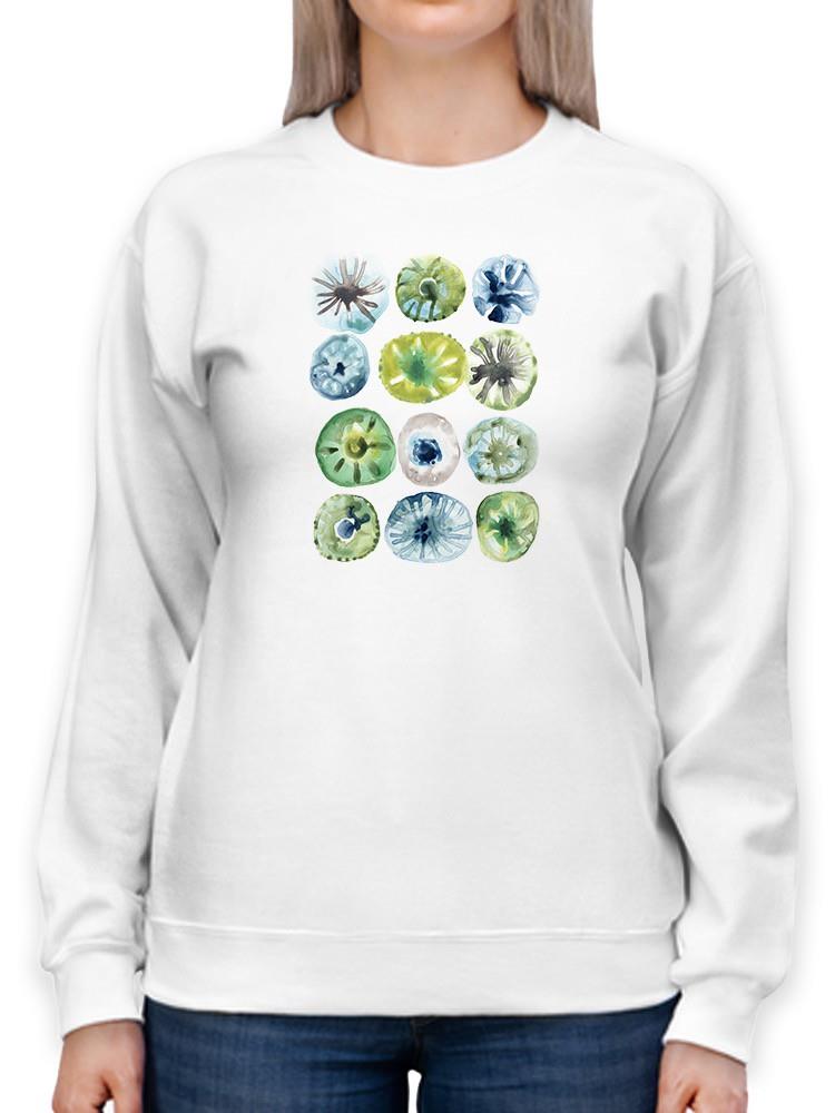 Sea Urchin Assortment I. Sweatshirt -June Erica Vess Designs