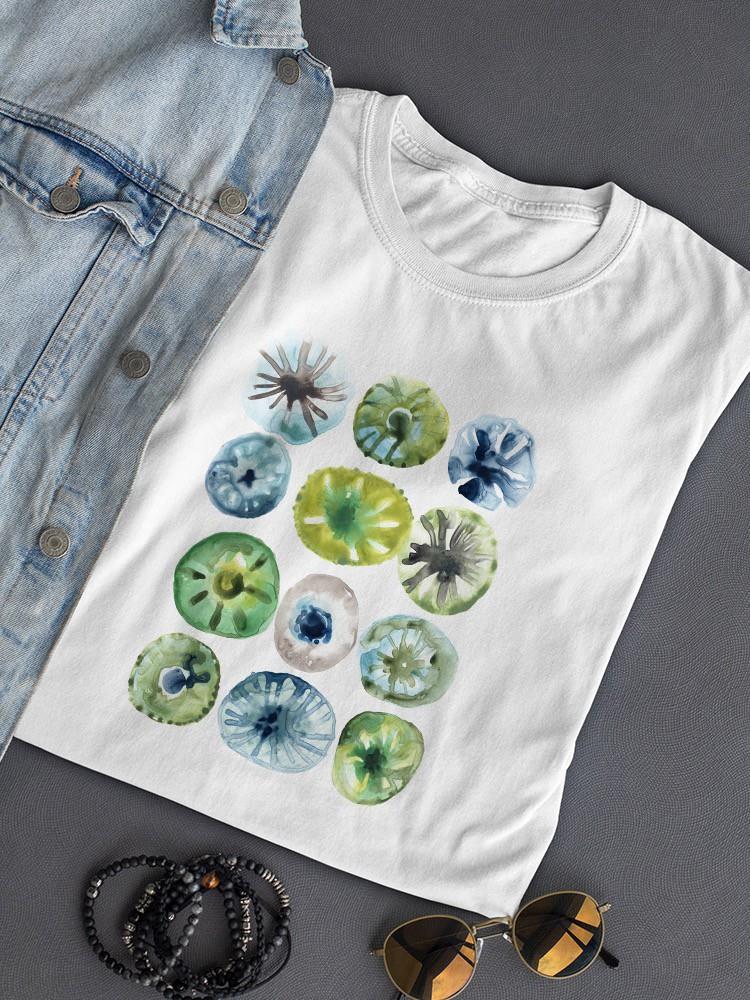 Sea Urchin Assortment I T-shirt -June Erica Vess Designs