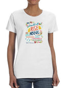 Booker T Washington Quote Ii T-shirt -June Erica Vess Designs