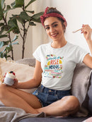 Booker T Washington Quote Ii T-shirt -June Erica Vess Designs