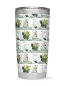 Terrarium Cameo Collection D Tumbler -June Erica Vess Designs