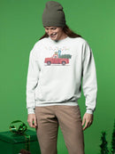 Retro Winter Celebration A Sweatshirt -June Erica Vess Designs