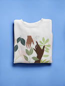 Reach And Rise A Sweatshirt -June Erica Vess Designs