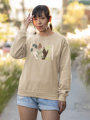 Reach And Rise A Sweatshirt -June Erica Vess Designs