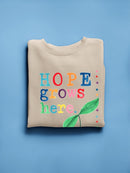 Rainbow Hope Collection B. Sweatshirt -June Erica Vess Designs