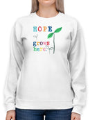 Rainbow Hope Iii Sweatshirt -June Erica Vess Designs