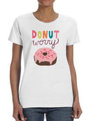 Happy Donuts Iv T-shirt -June Erica Vess Designs