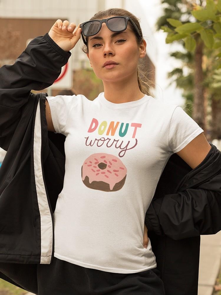 Happy Donuts Iv T-shirt -June Erica Vess Designs
