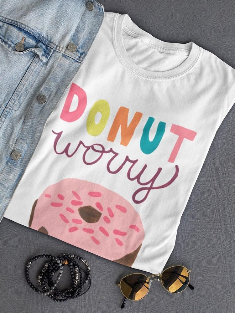 Happy Donuts Iv T-shirt -June Erica Vess Designs