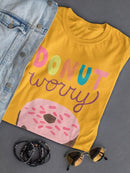 Happy Donuts Iv T-shirt -June Erica Vess Designs